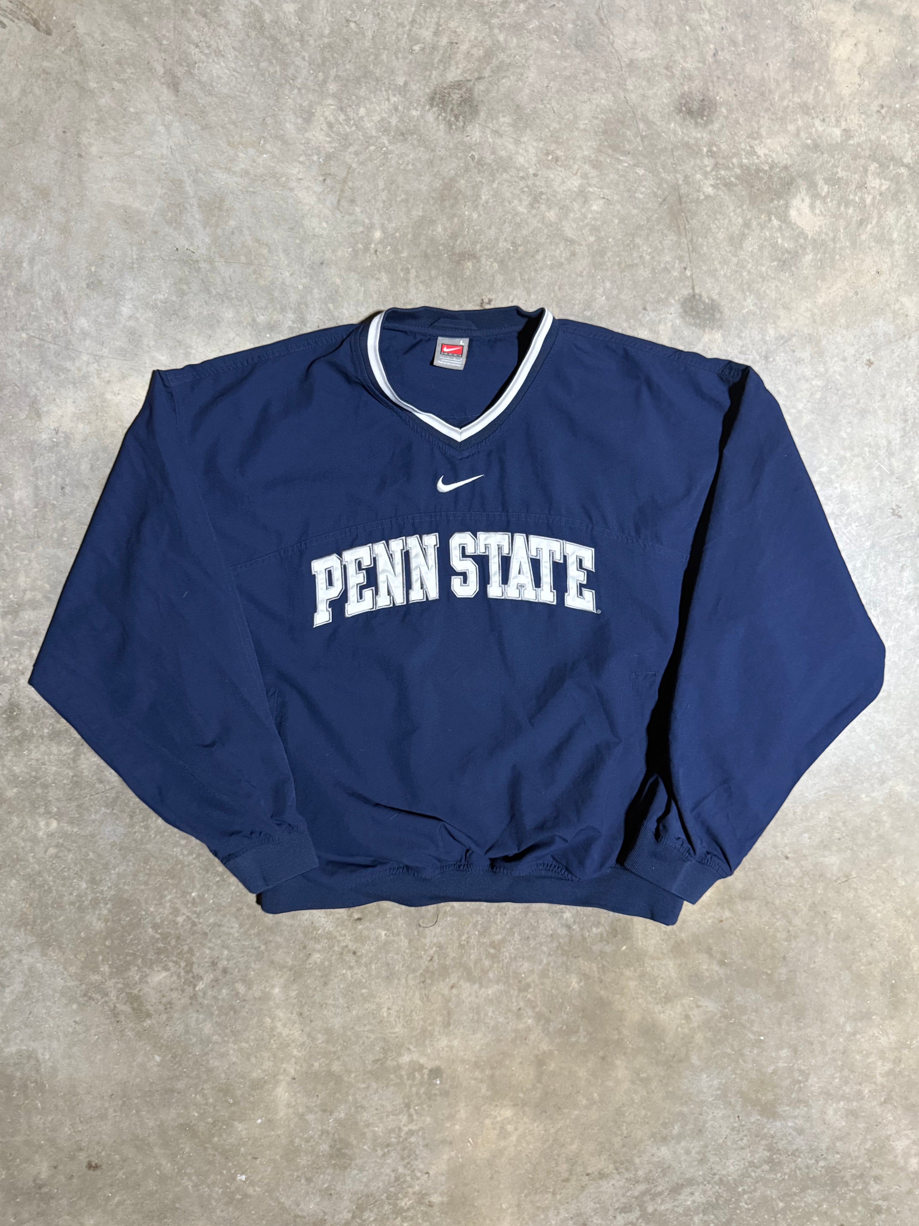 Vintage Penn State Nike Center Swoosh Pullover Windbreaker (L)