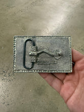 Load image into Gallery viewer, Y2K I’m With Stupid Belt Buckle
