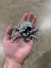 Load image into Gallery viewer, Vintage Diamond Skull Belt Buckle
