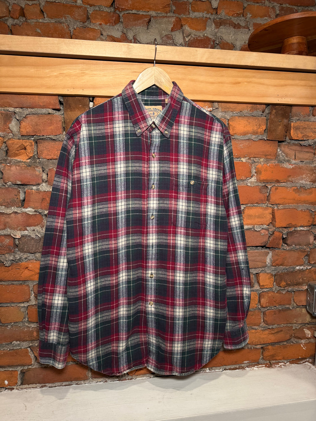 Vintage Birch Creek Flannel Shirt (M)