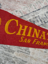 Load image into Gallery viewer, Vintage Chinatown San Francisco Pennant (26.5inch)
