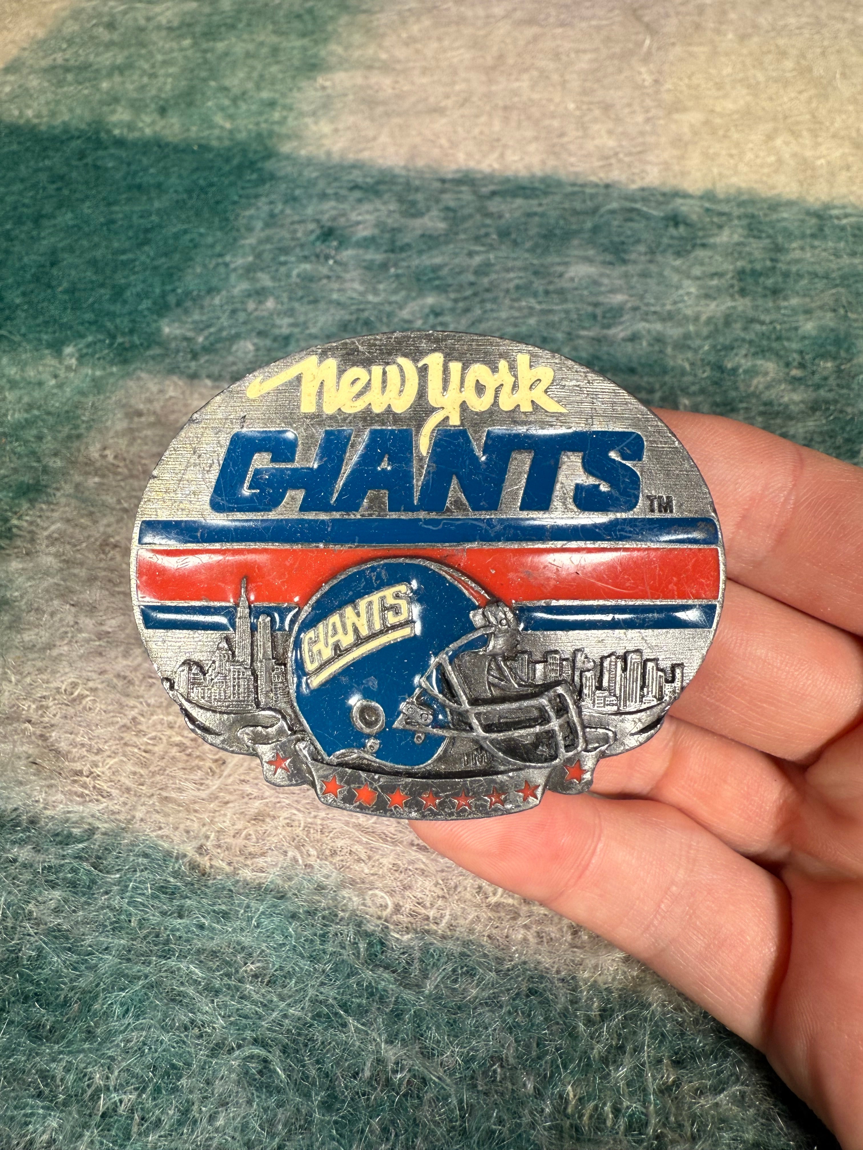 Vintage New York Giants Belt Buckle