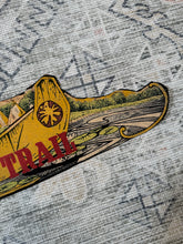 Load image into Gallery viewer, Vintage 50s/60s Mohawk Trail Canoe Pennant (23inch)

