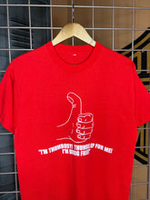 Load image into Gallery viewer, Vintage Thumbs Up Drug Free Tee (S)
