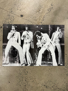 Vintage In Memory of Elvis Double Sided Poster (21x31)