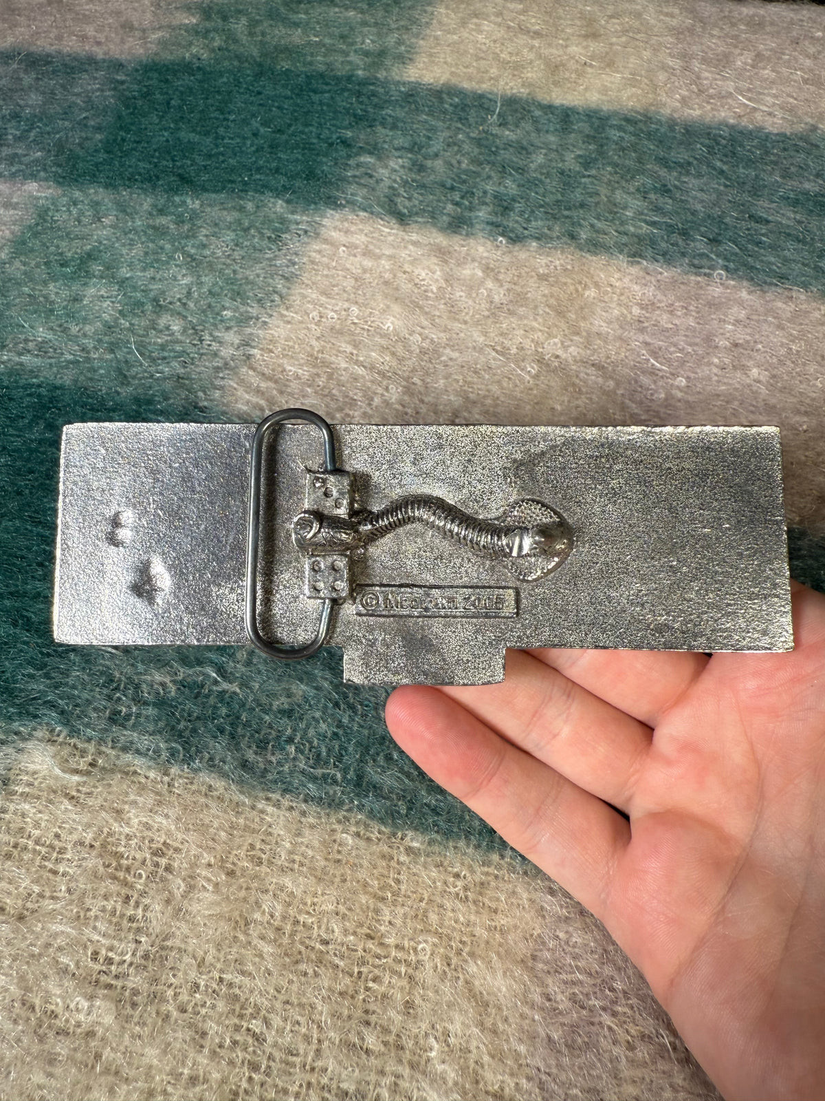2005 DJ Turntable Belt Buckle