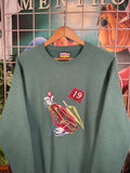 Vintage Embroidered Golf Bag Sweatshirt (M)