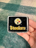 Vintage Steelers Square Belt Buckle