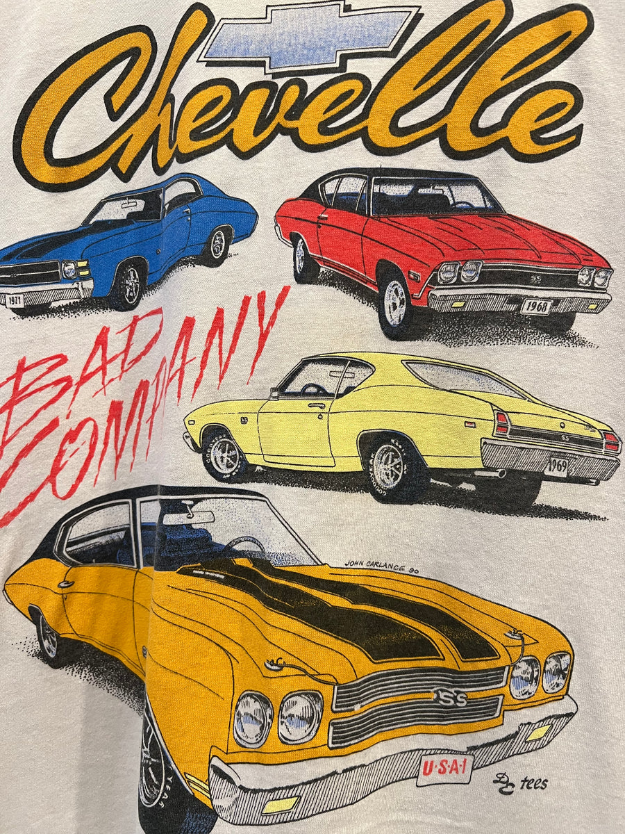 Vintage 80s Chevelle Cutoff Car Tee(S) – VintageZac