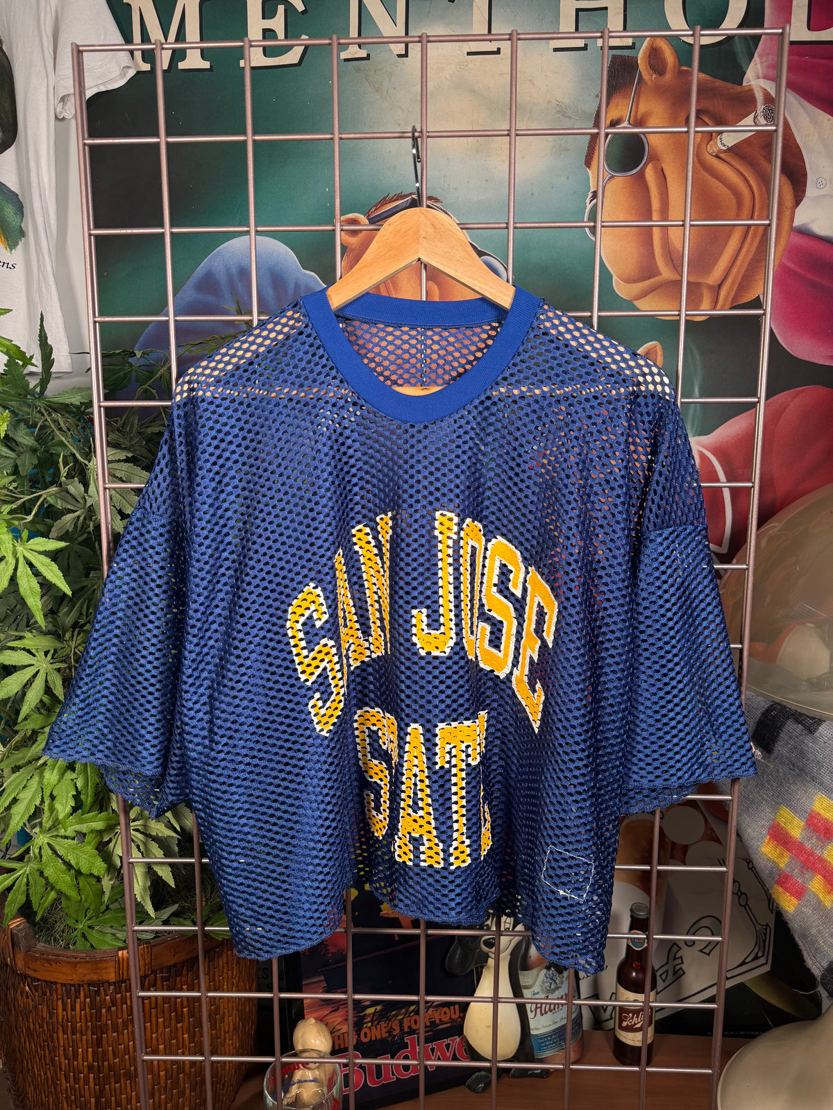 Vintage San Jose State Mesh Champion Jersey (Cropped XL)