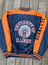 Load image into Gallery viewer, Vintage University of Illinois Leather Jacket (3XL)
