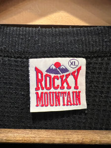 Vintage Rocky Mountain Black Thermal Shirt (S)