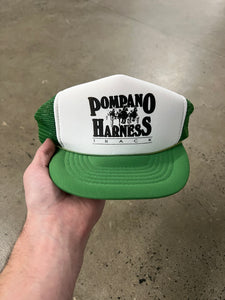 Vintage Pompano Harness Truck Trucker Hat