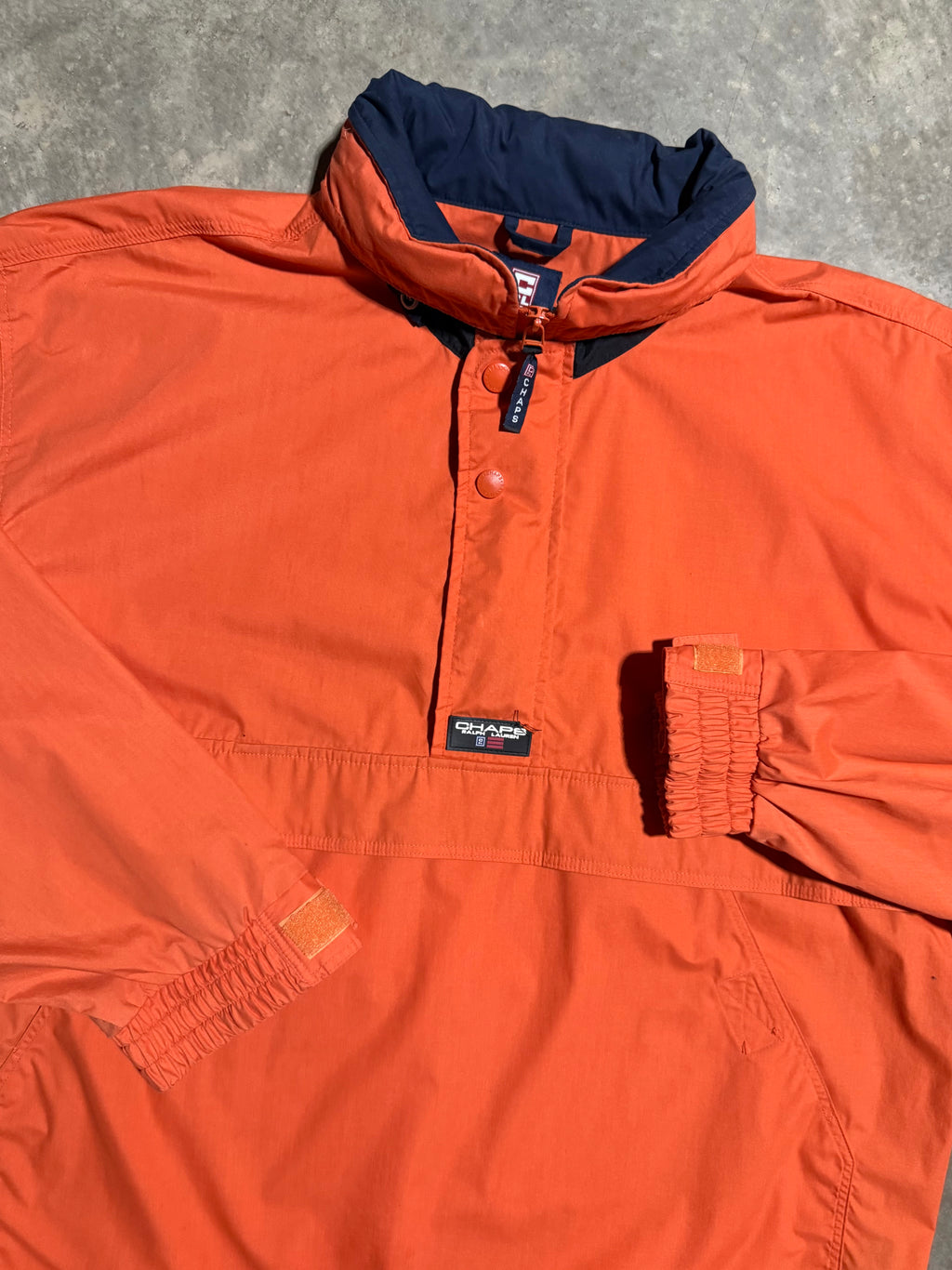 Vintage Chaps Ralph Lauren Orange Lightweight Jacket (L)