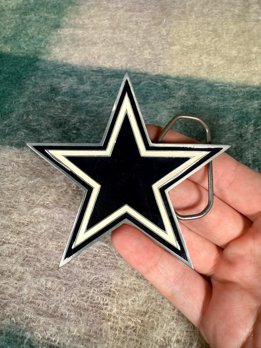 Vintage 2000s Dallas Cowboys Logo Belt Buckle