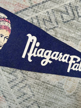 Load image into Gallery viewer, Vintage 50s/60s Niagara Falls Canada Pennant (23inch)
