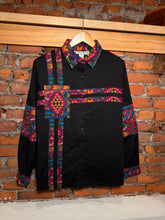 Load image into Gallery viewer, Vintage 1994 Crazy Pattern Western Shirt (WXL)
