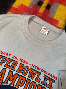 Vintage 1985 Chicago Bears Super Bowl Tee (S)