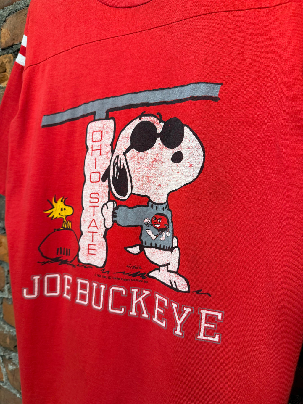 Vintage 80s Snoopy Joe Buckeye Ohio State Tee (L)
