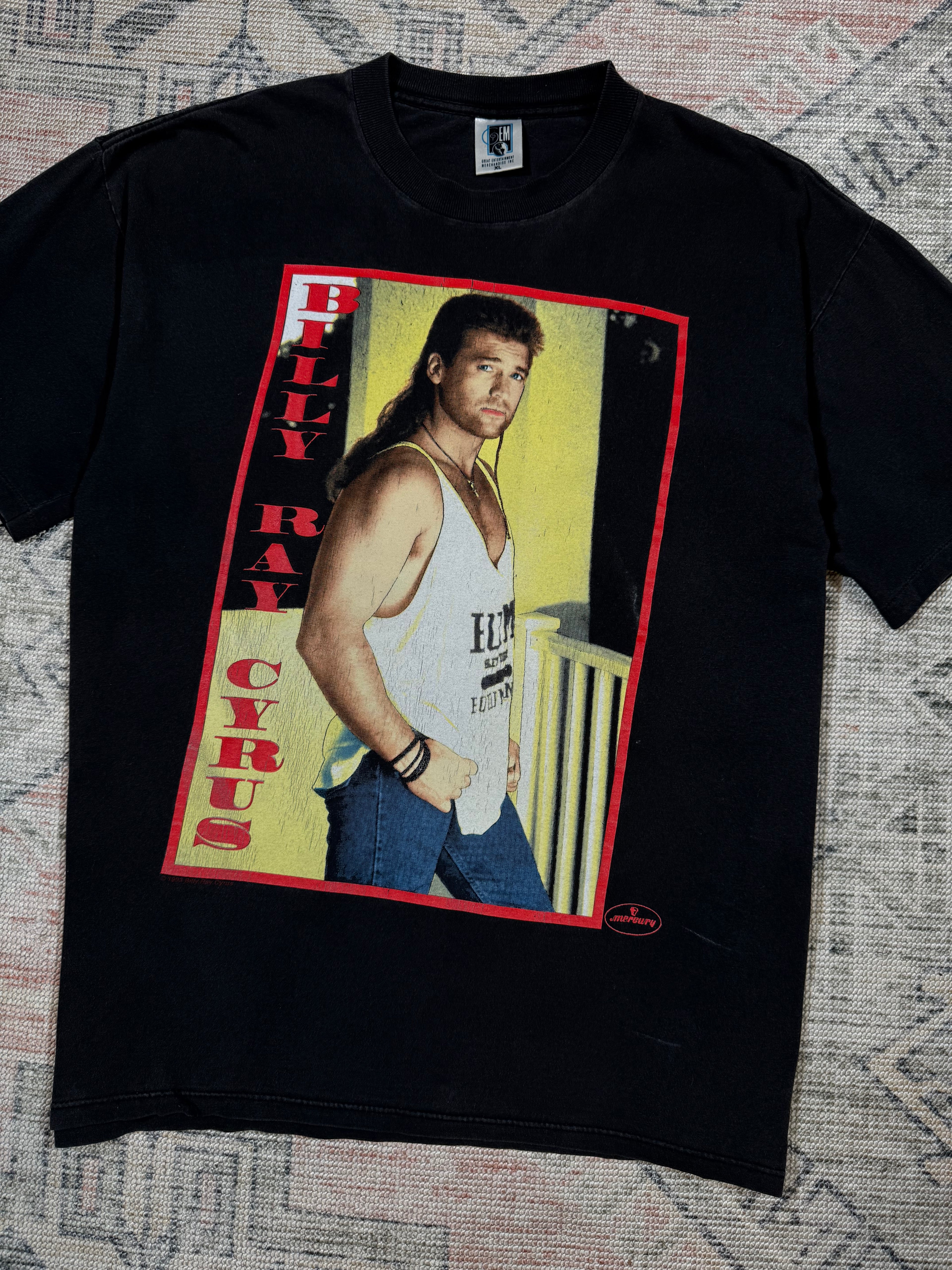 Vintage 1993 Billy Ray Cyrus I Ain’t Your Dog No More Double Sided Tee (XL)