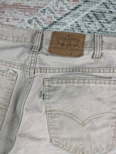 Load image into Gallery viewer, Vintage 80s Tan Levi’s Cutoff Jeans (31)
