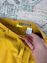 Load image into Gallery viewer, Vintage Yellow Legal Jeans (30x33)

