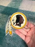 Vintage 2000s Washington Redskins Big Logo Belt Buckle