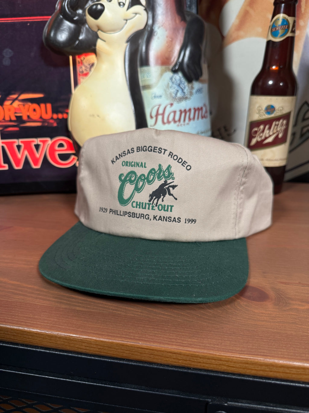 Vintage 1999 Coors Kansas Rodeo Snapback Hat