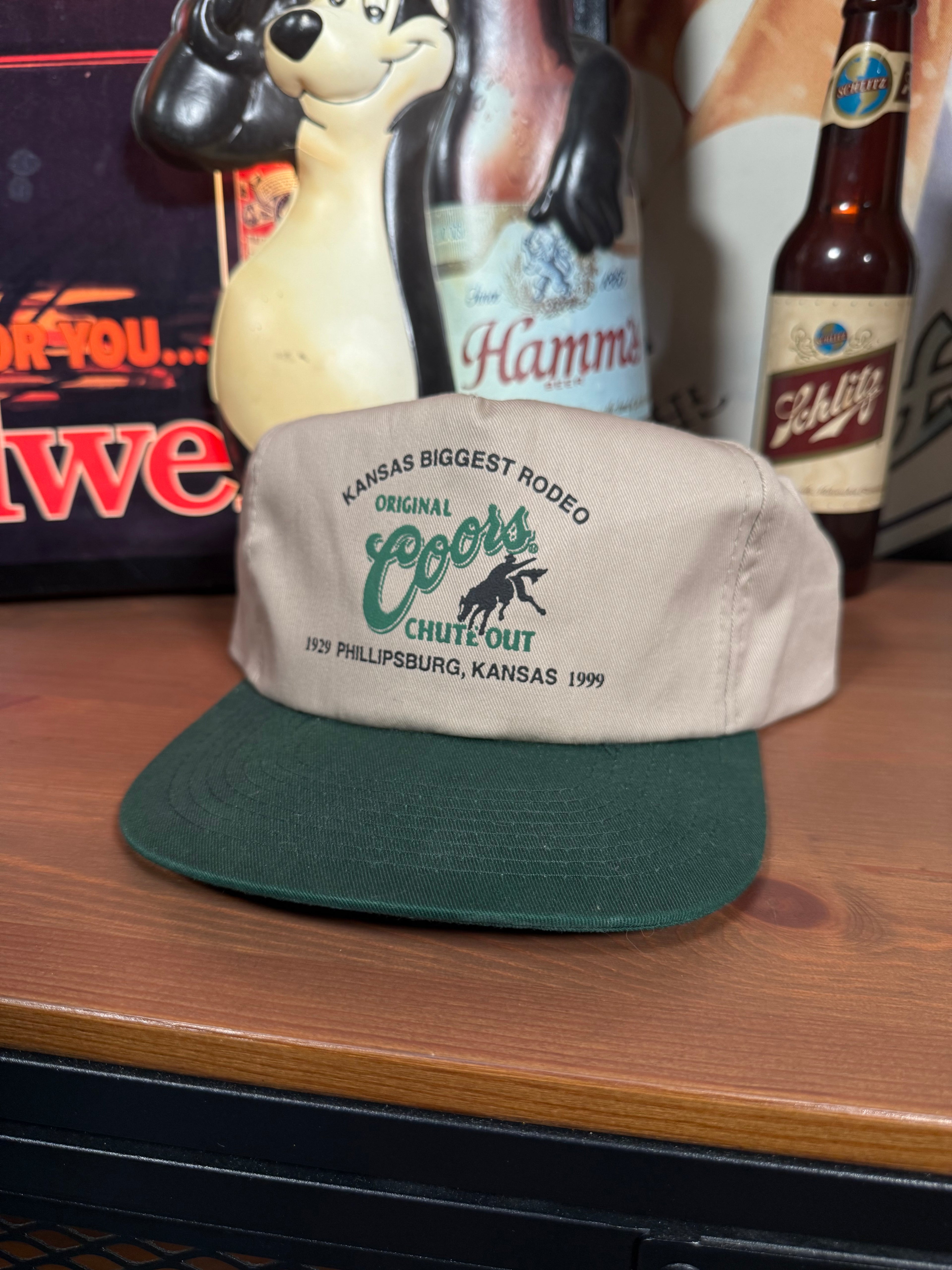 Vintage 1999 Coors Kansas Rodeo Snapback Hat