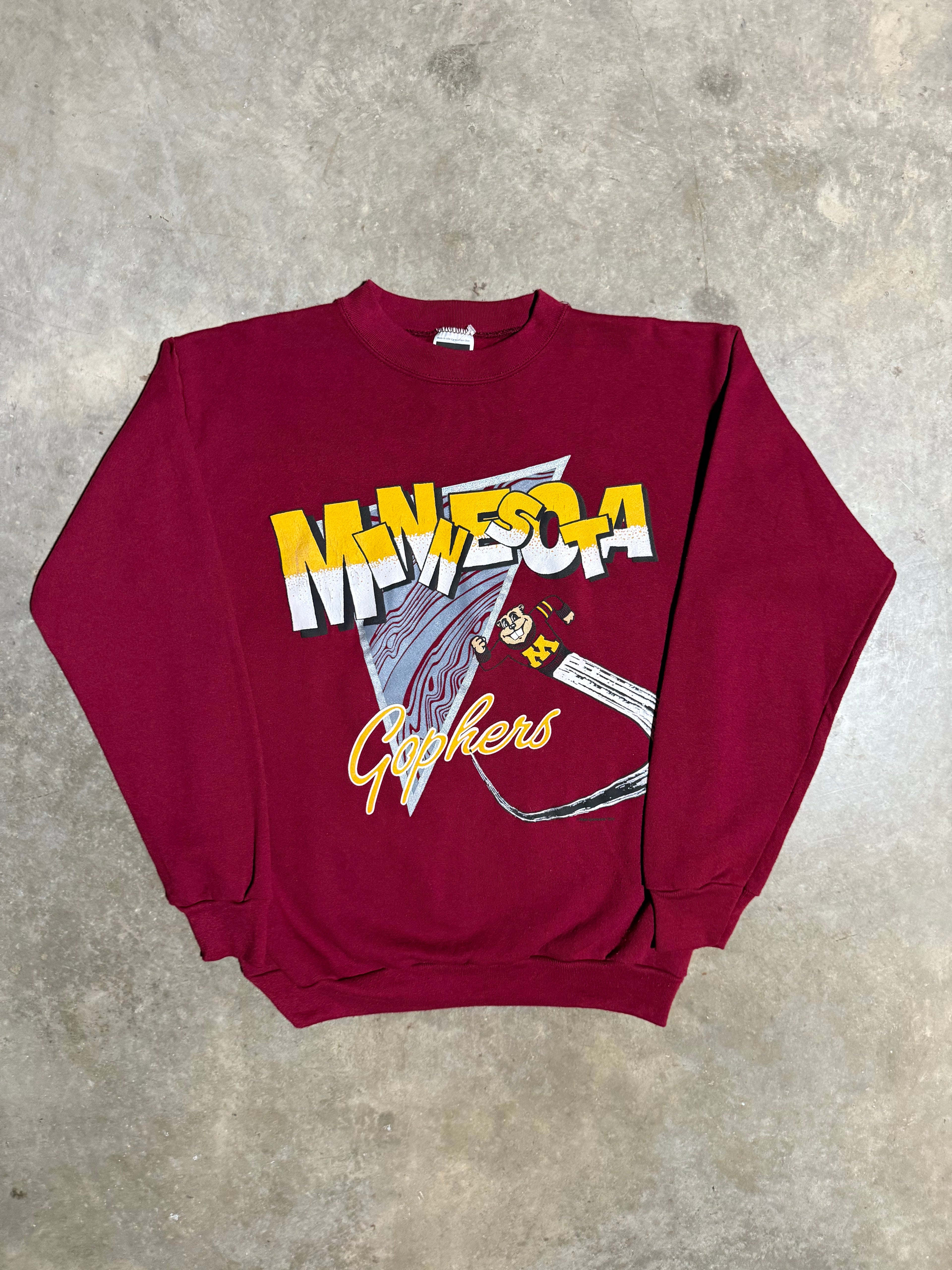 Vintage 90s Minnesota Gophers Crewneck (M)
