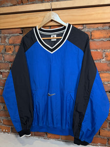 Vintage 90s Nike Blue Pullover (L)