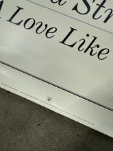Load image into Gallery viewer, Vintage 1999 Barbra Streisand A Love Like Ours Double Sided Poster (24x36)
