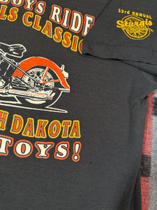 Vintage 90s Bad Ass Boys Sturgis Bike Rally Shirt (L)