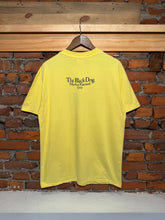Load image into Gallery viewer, Vintage 1991 The Black Dog Martha’s Vineyard Yellow Tee (L)
