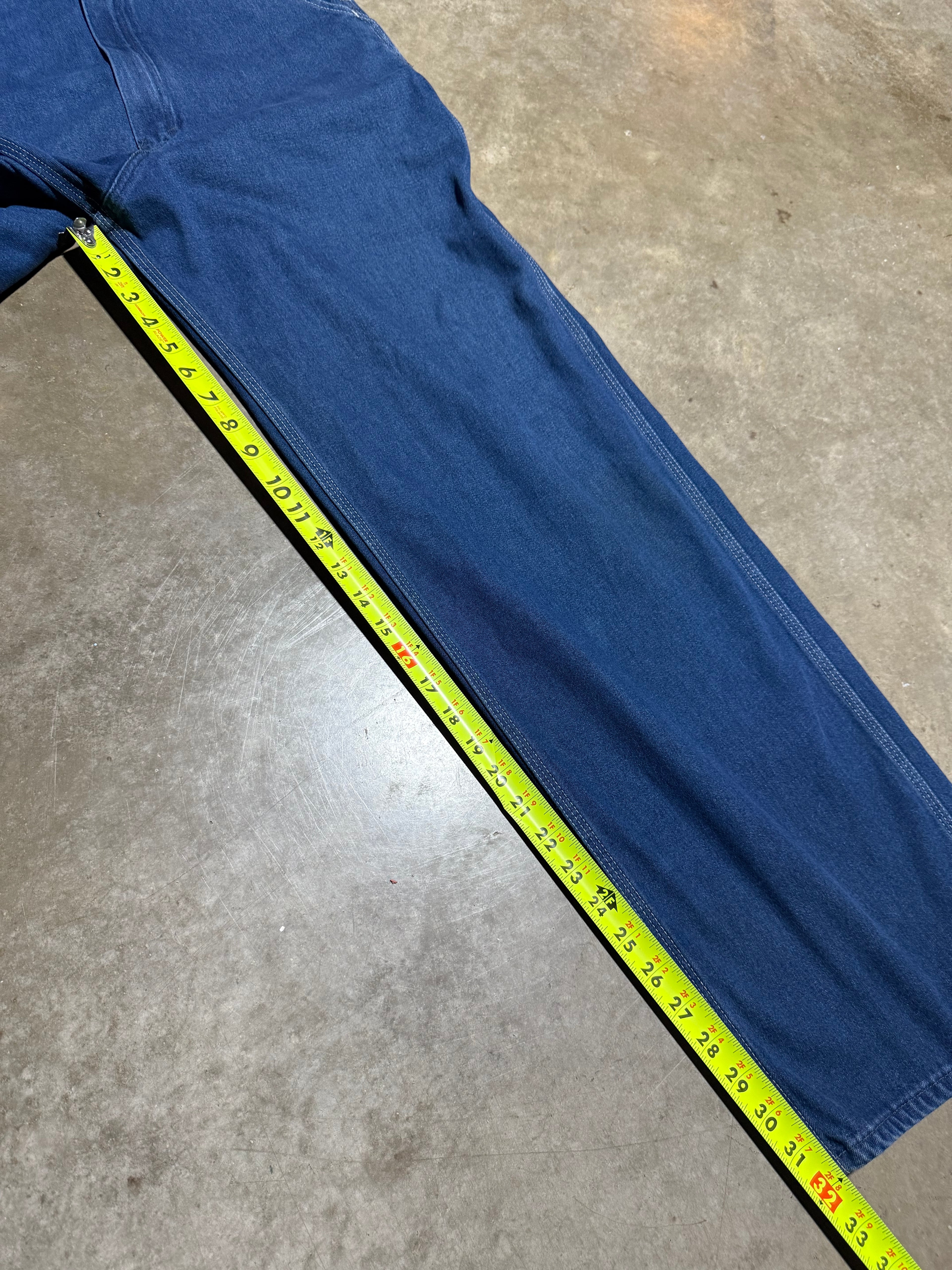 True Vintage Sears Wear Tuff Denim Overalls (36x32)