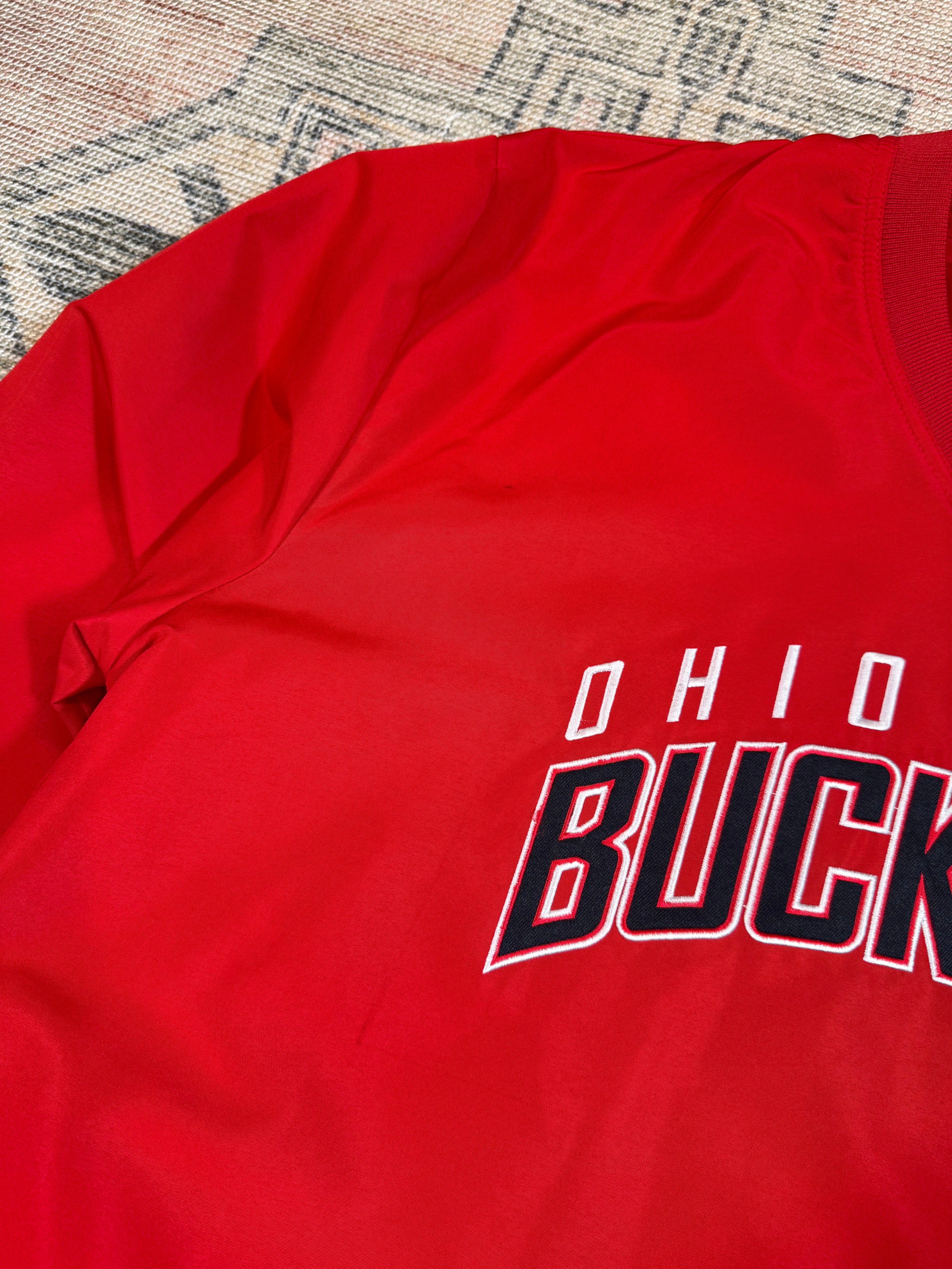 Ohio State Buckeyes Red Windbreaker (L)