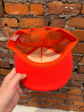 Load image into Gallery viewer, Vintage Sharon Speedway Orange Trucker Hat
