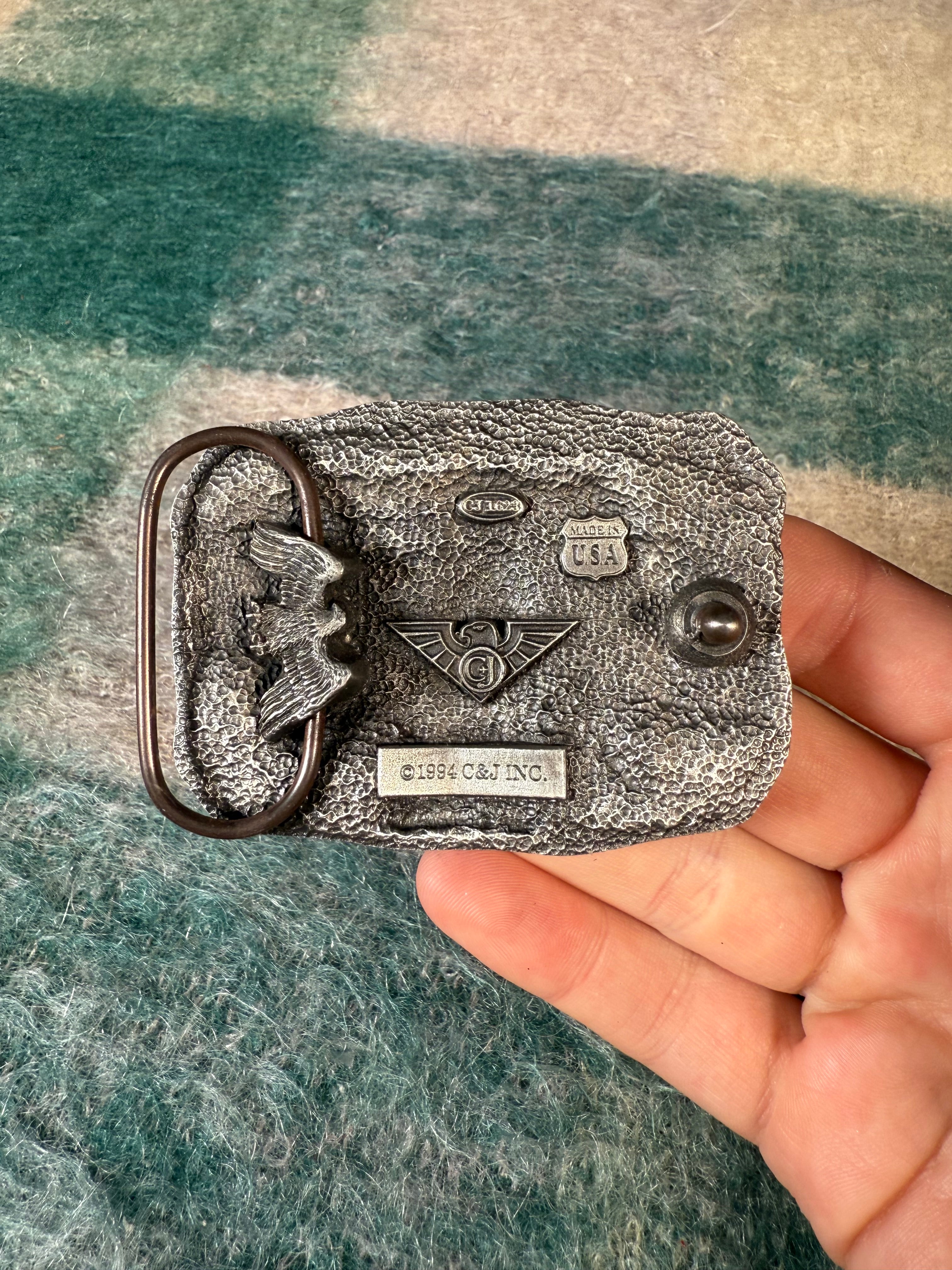 Vintage Holy Bible Belt Buckle