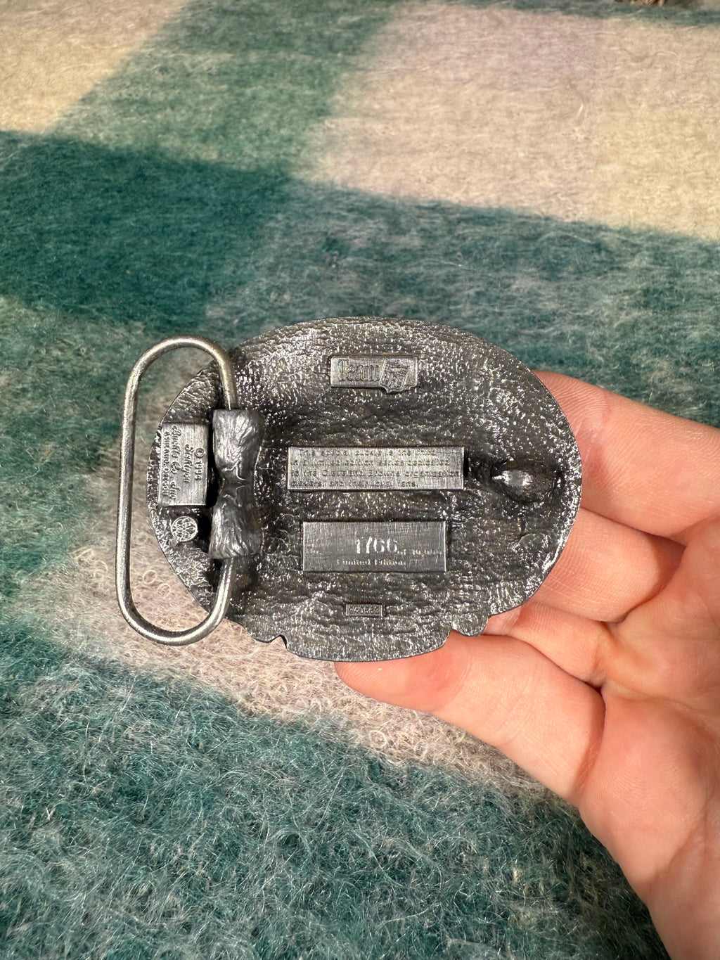 Vintage Cleveland Browns Helmet Belt Buckle