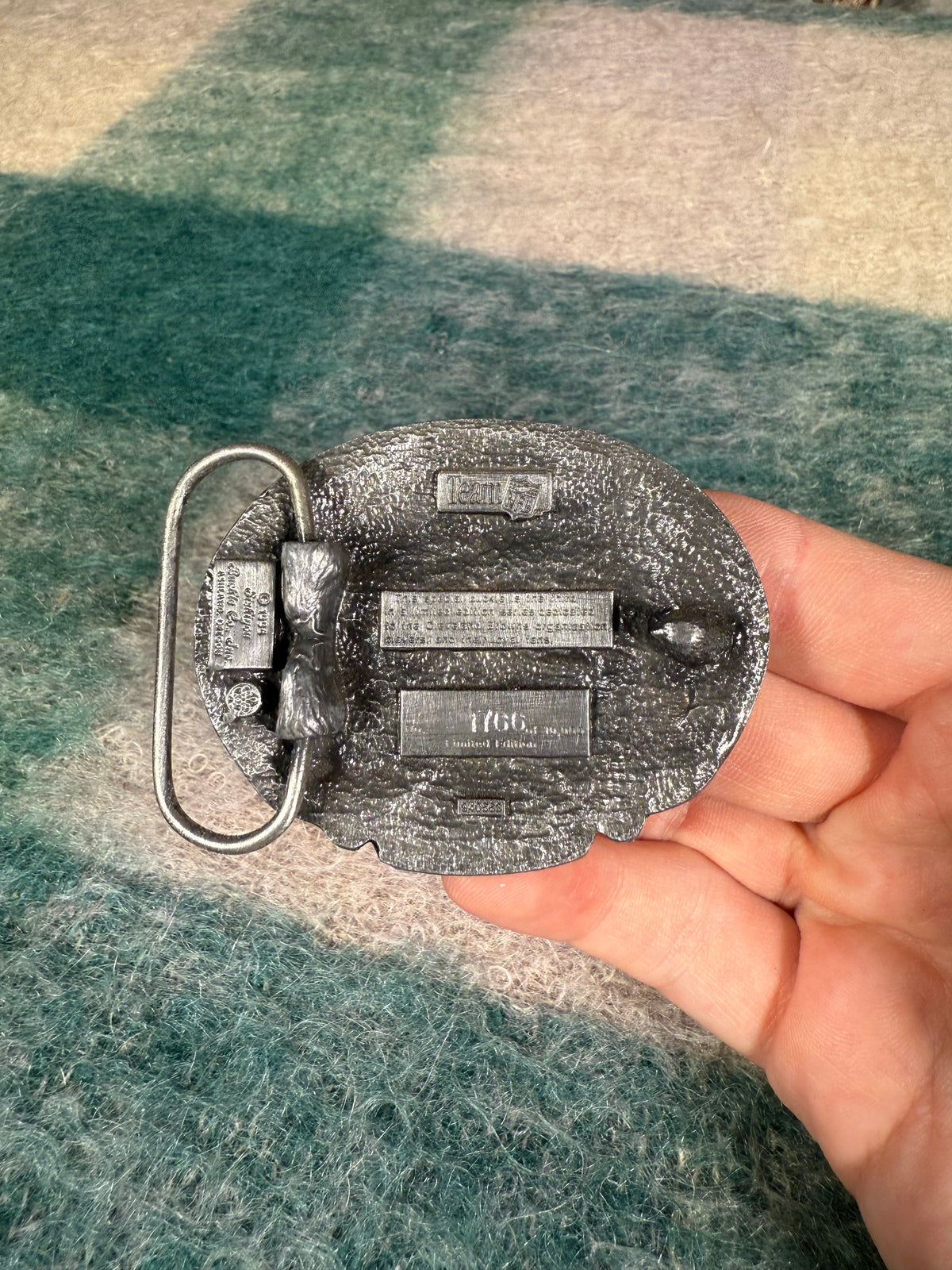 Vintage Cleveland Browns Helmet Belt Buckle
