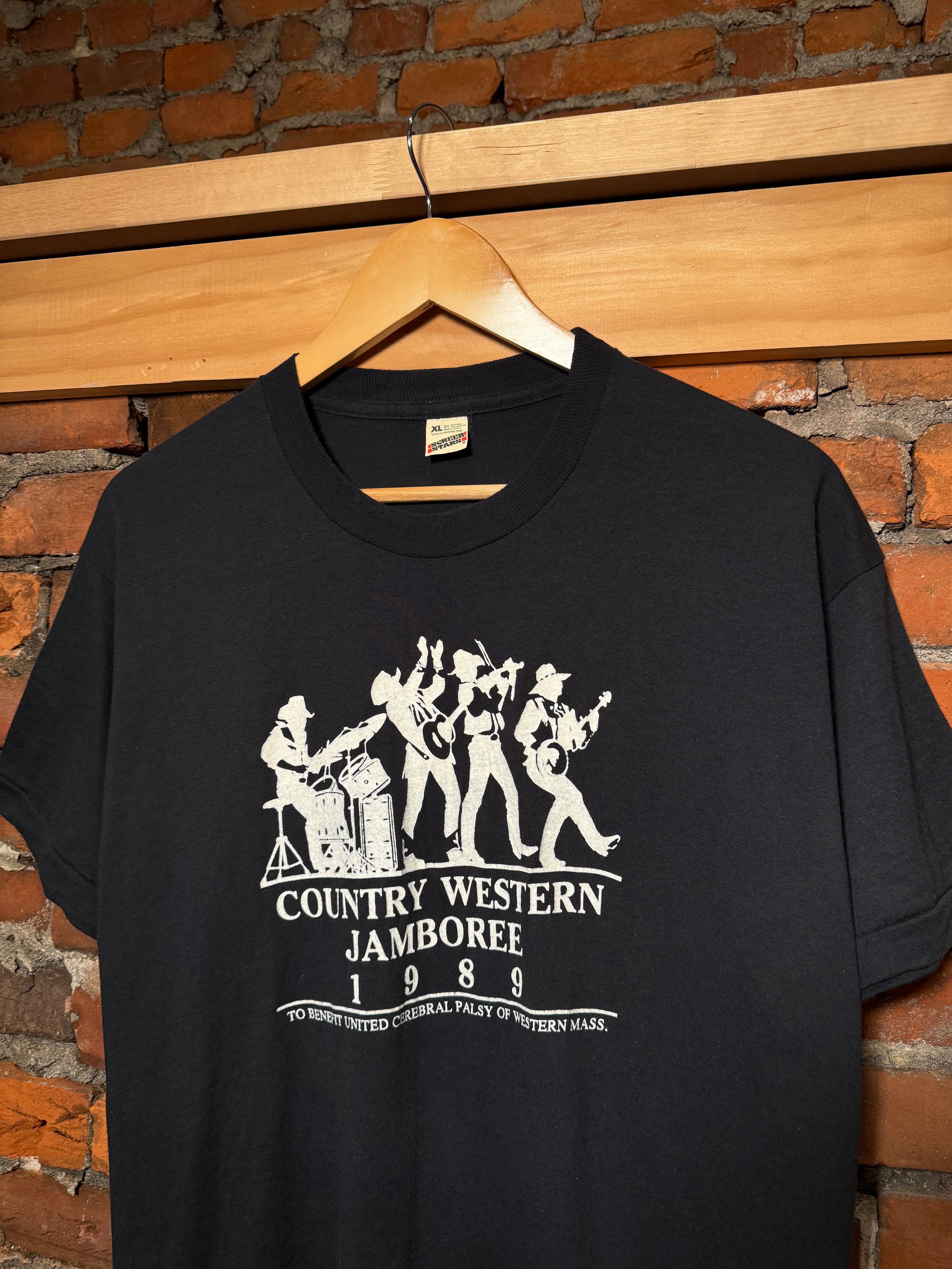 Vintage 1989 Country Western Jamboree T-Shirt (L)