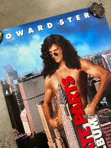 Vintage 90s Howard Stern Private Parts Movie Poster (2ftx3ft)