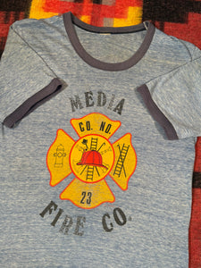 True Vintage Media Fire Co. Ringer (WS 16.5x25)