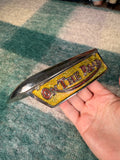 Vintage Oversized On The Road Belt Buckle