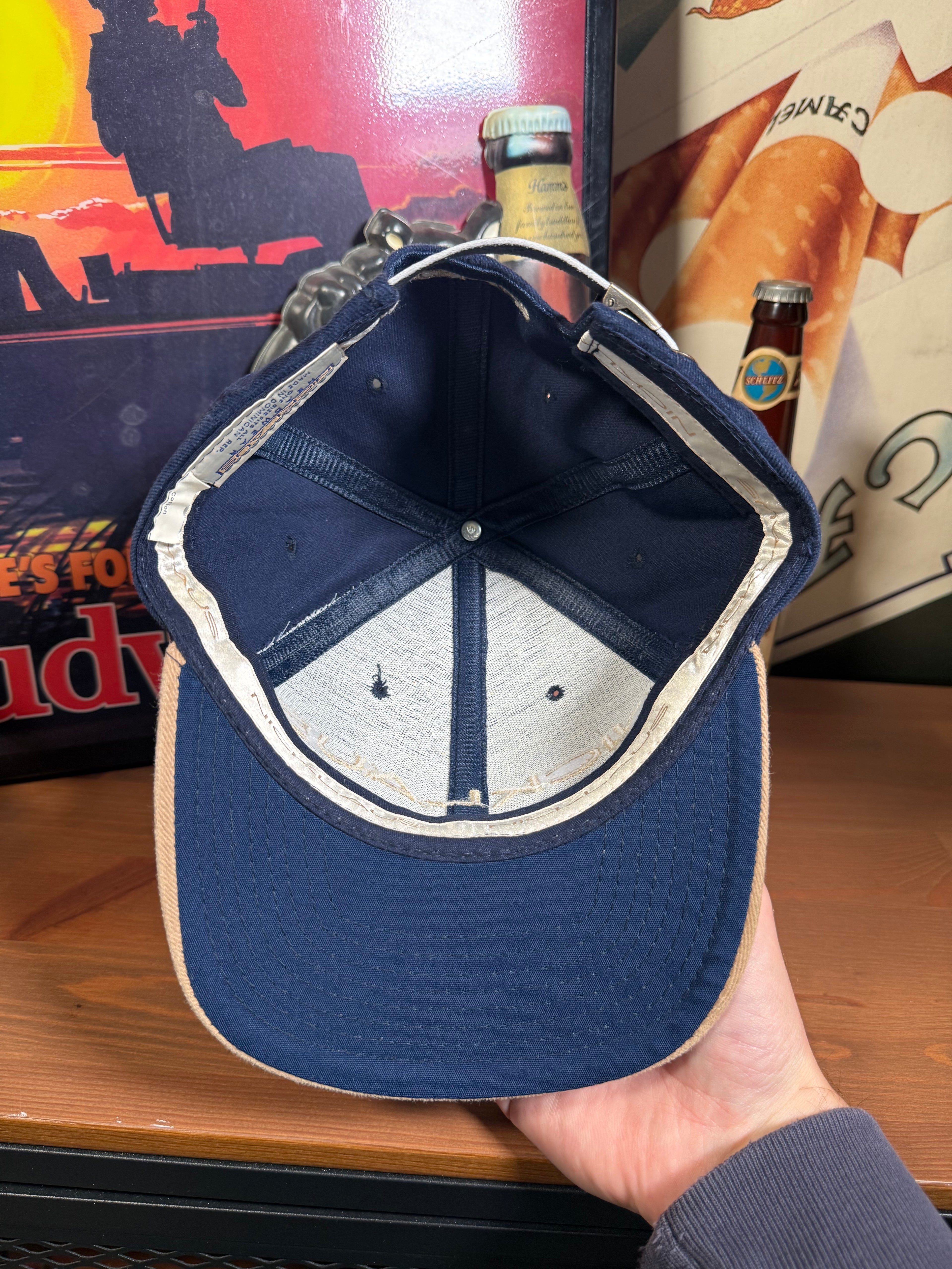 Vintage Nicklaus Golf Leather Strap Hat