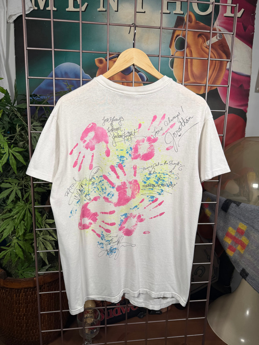 Vintage 1989 Nee Kids On The Block Concert Tee (L)