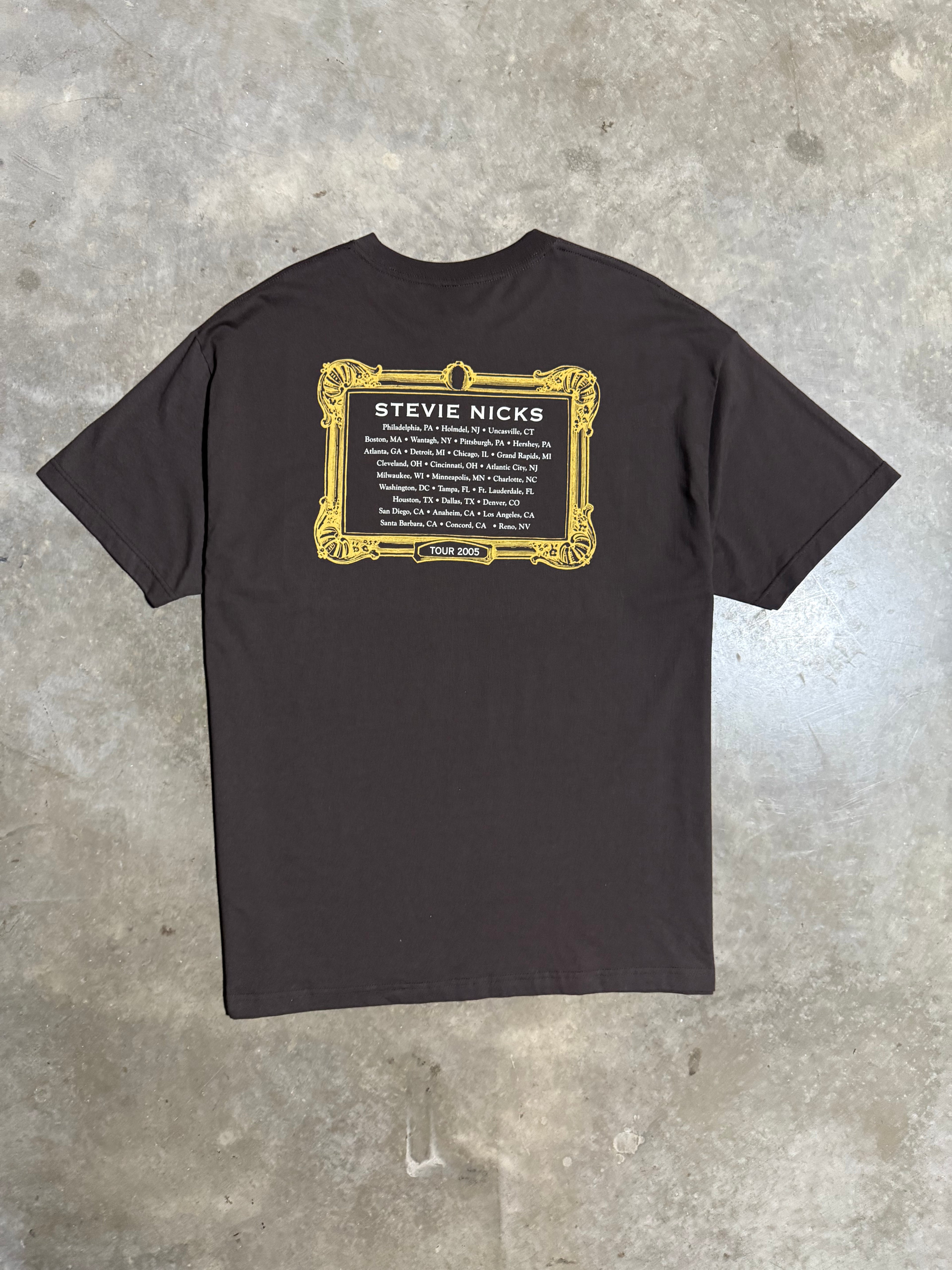 Vintage 2005 Stevie Nicks Leather and Lace Concert T-Shirt (2XL)