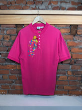 Load image into Gallery viewer, Vintage Winnie The Pooh Embroidered Henley Shirt (M/L)
