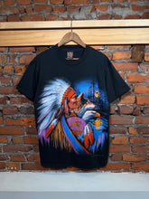 Load image into Gallery viewer, Vintage 1993 Native American 3D Emblem Shirt (L)
