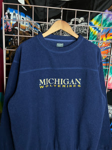 Vintage Michigan Fleece Pullover (L)